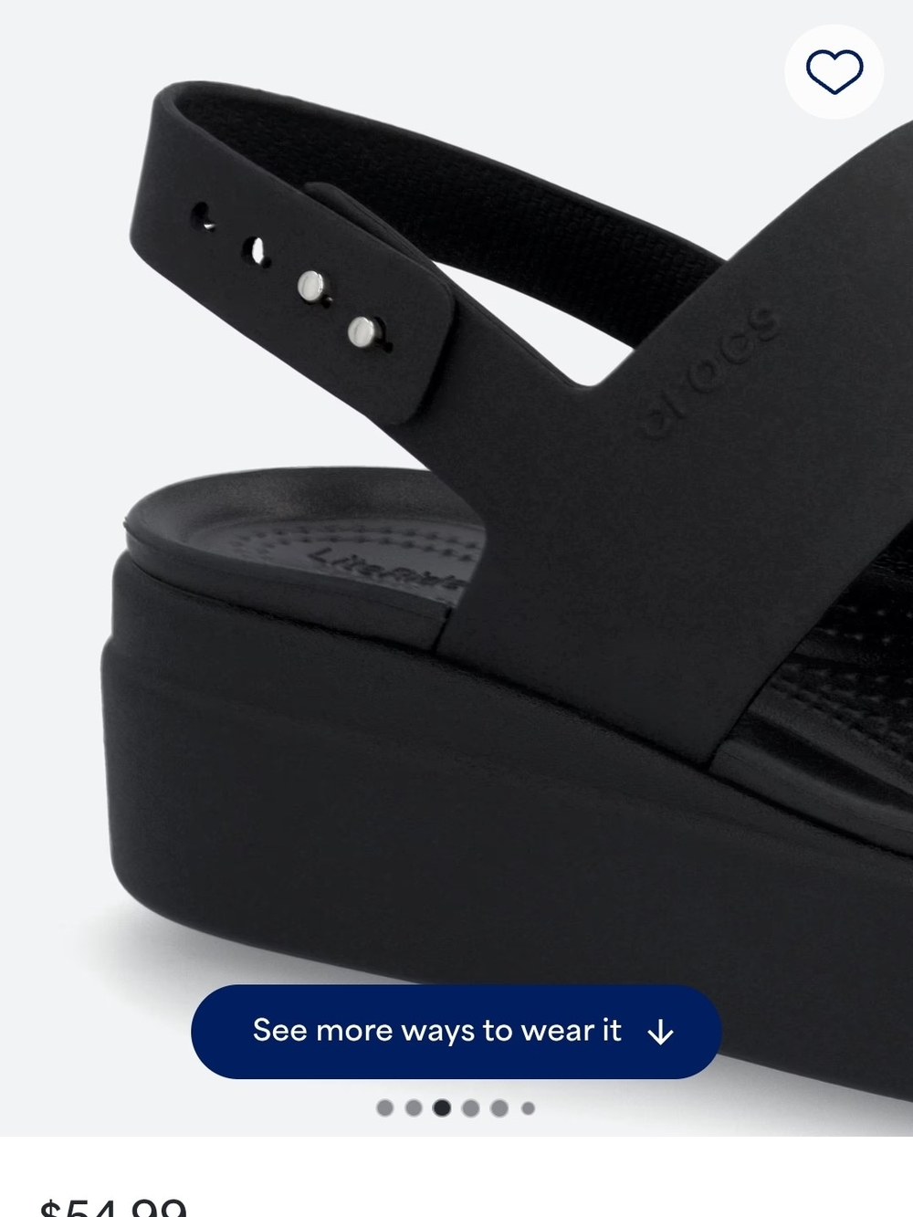 Crocs Platform Sandals - Picture 3 of 5